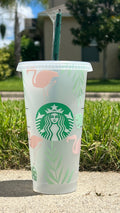 Flamingo Starbucks Tumblers
