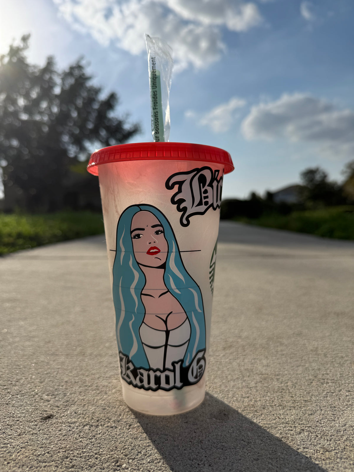 Karol G x Becky G Starbucks Tumblers